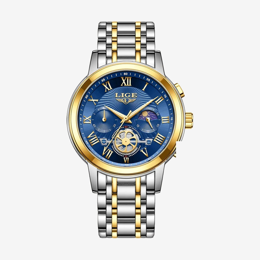 LIGE Women's Moonphase