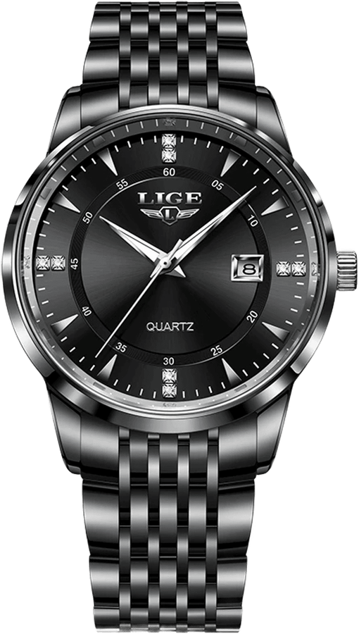LIGE Women's Classic Steel detail