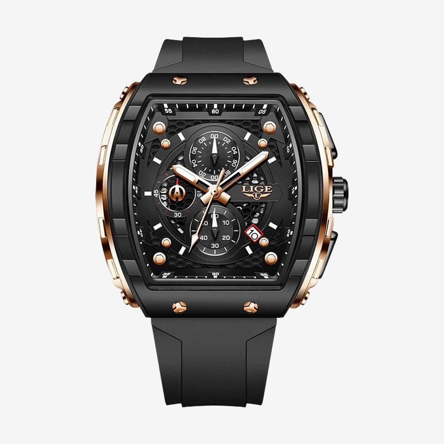 LIGE Square Chronograph