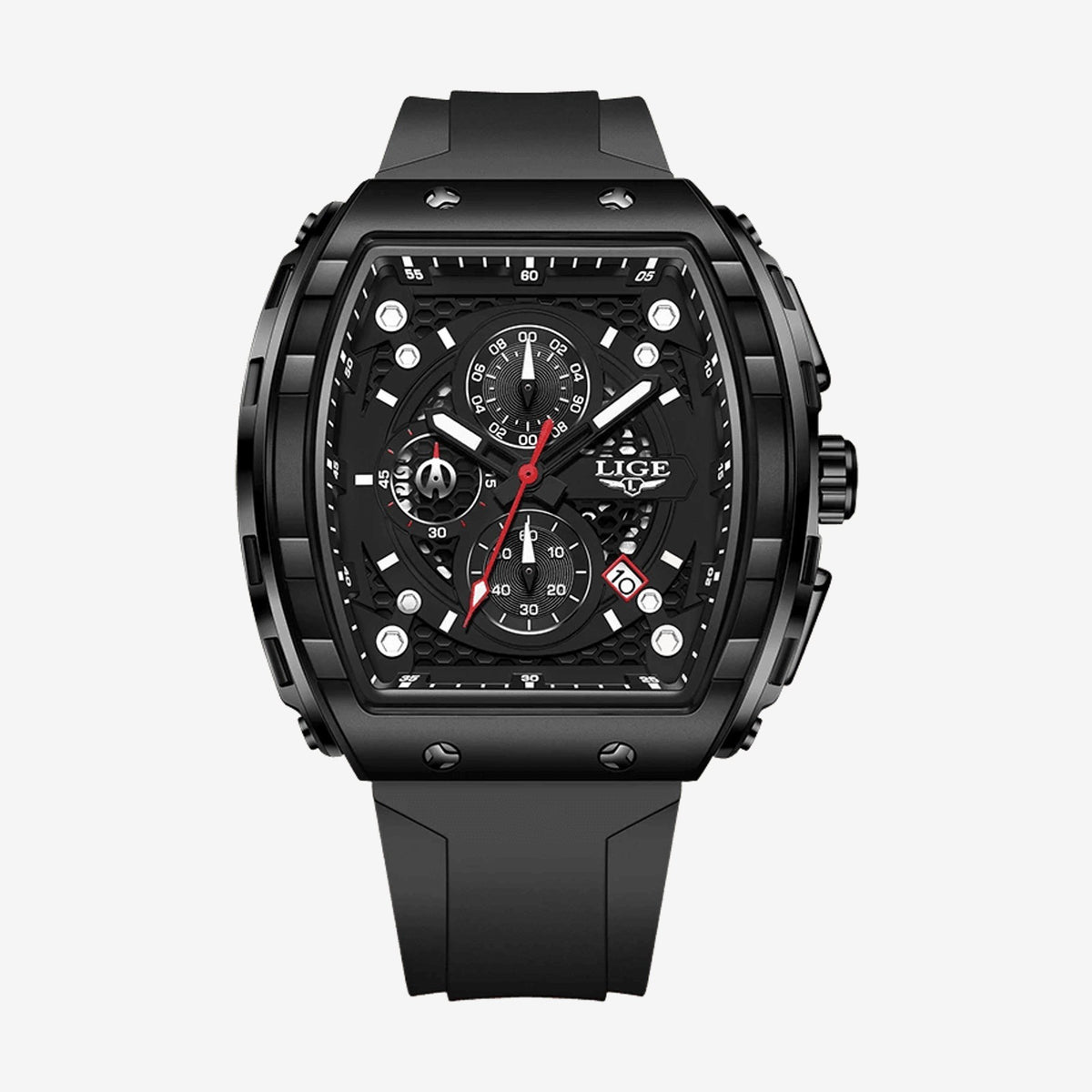 LIGE Square Chronograph