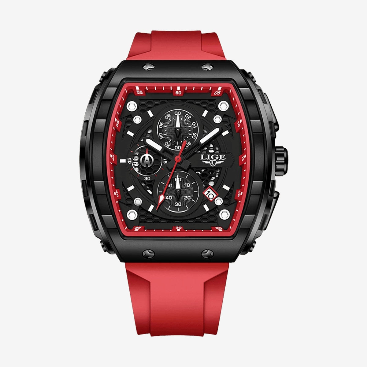 LIGE Square Chronograph