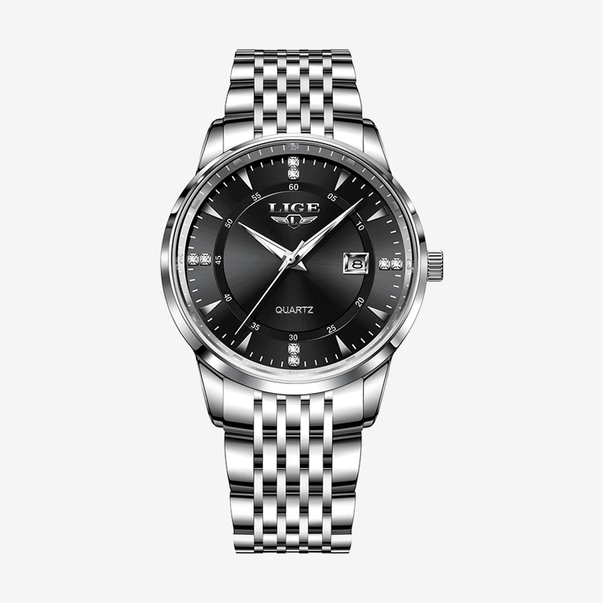 LIGE Women's Classic Steel