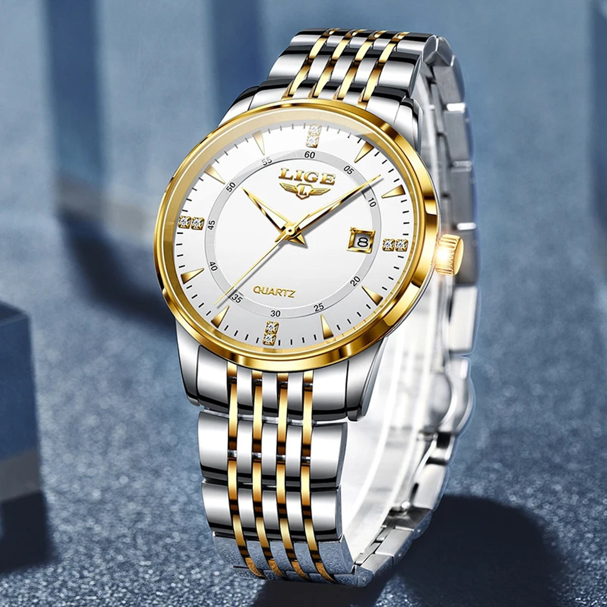 LIGE Women's Classic Steel