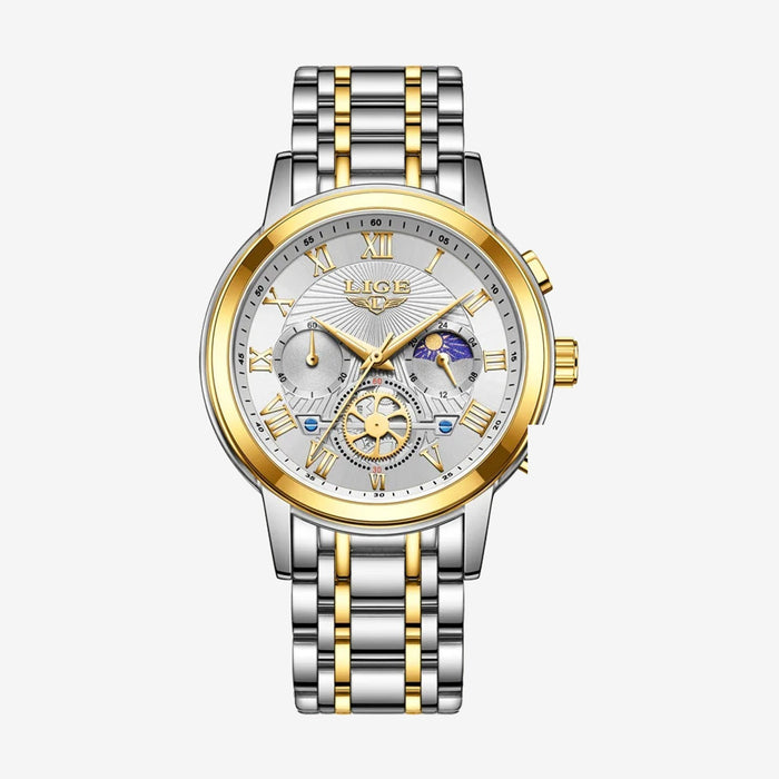 LIGE Women's Moonphase