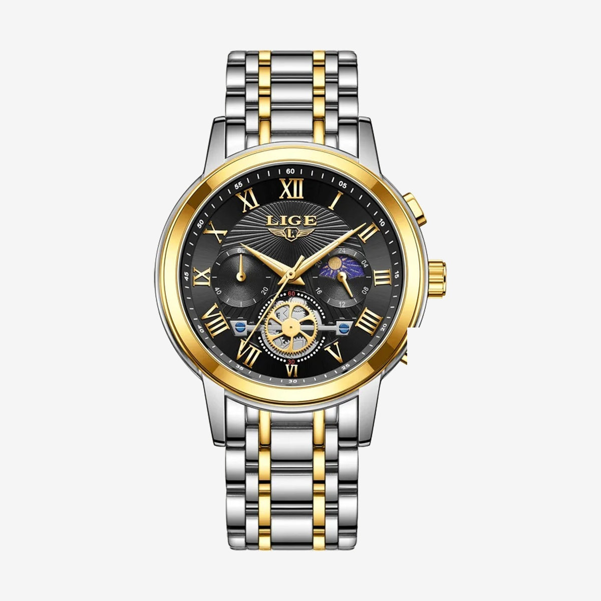 LIGE Women's Moonphase